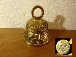 Antike PEERAGE Glocke Leo Aqvila Agnvs Pelicanus aus Messing