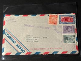 Luftpost Brief 1948 von Guatemala nach Emmenbrücke LU