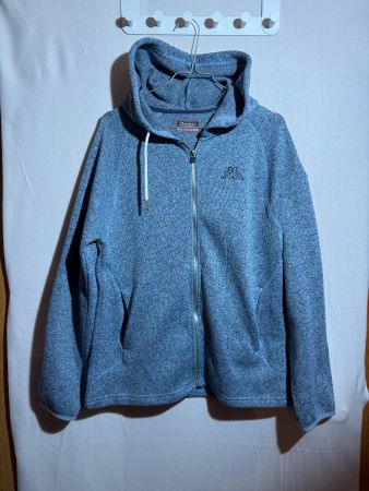 Blaue Kapuzenjacke Sportjacke von Kappa Gr. XXL