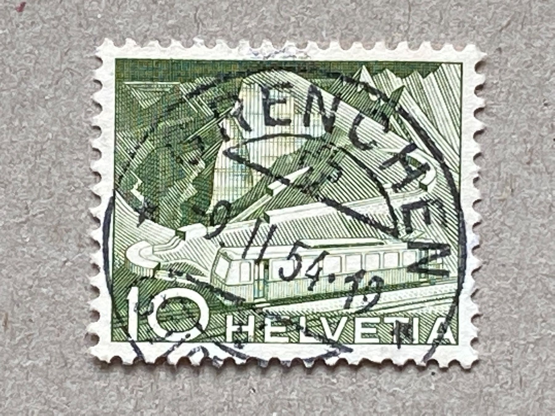 Alle Briefmarken: 299, Grenchen – Gebraucht aus Aarau von hilde47