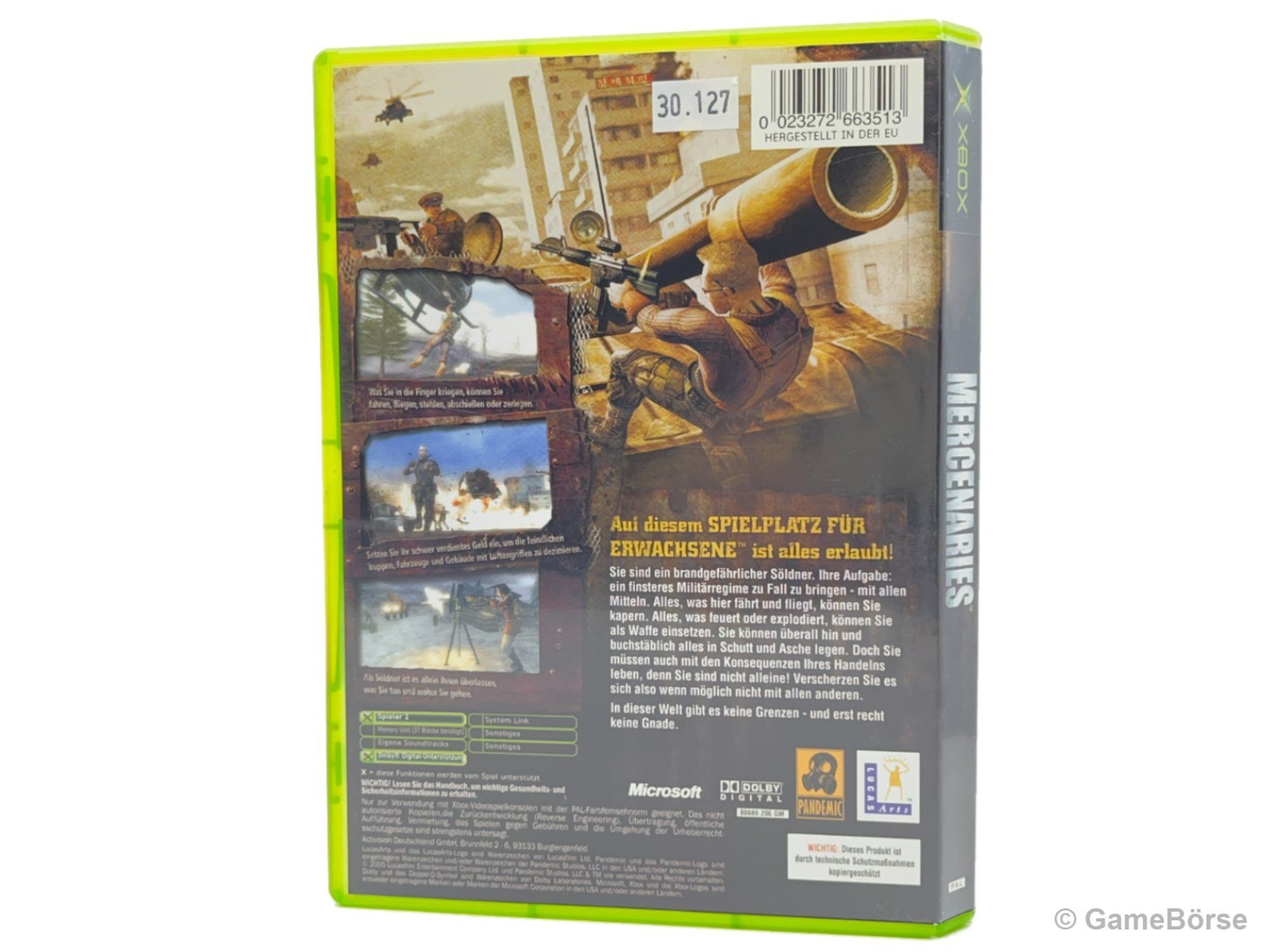 Xbox Mercenaries Playground of Destruction (Gebraucht) in Stettfurt für ...
