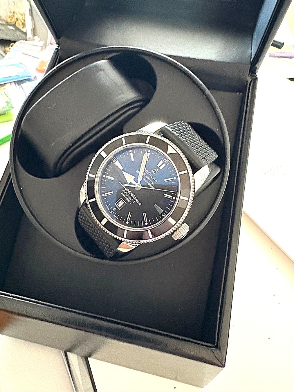 Breitling Uhren: Breitling Chronometer Superocean Edition Speciale 200 m, – Gebraucht aus Oberaach von feggi