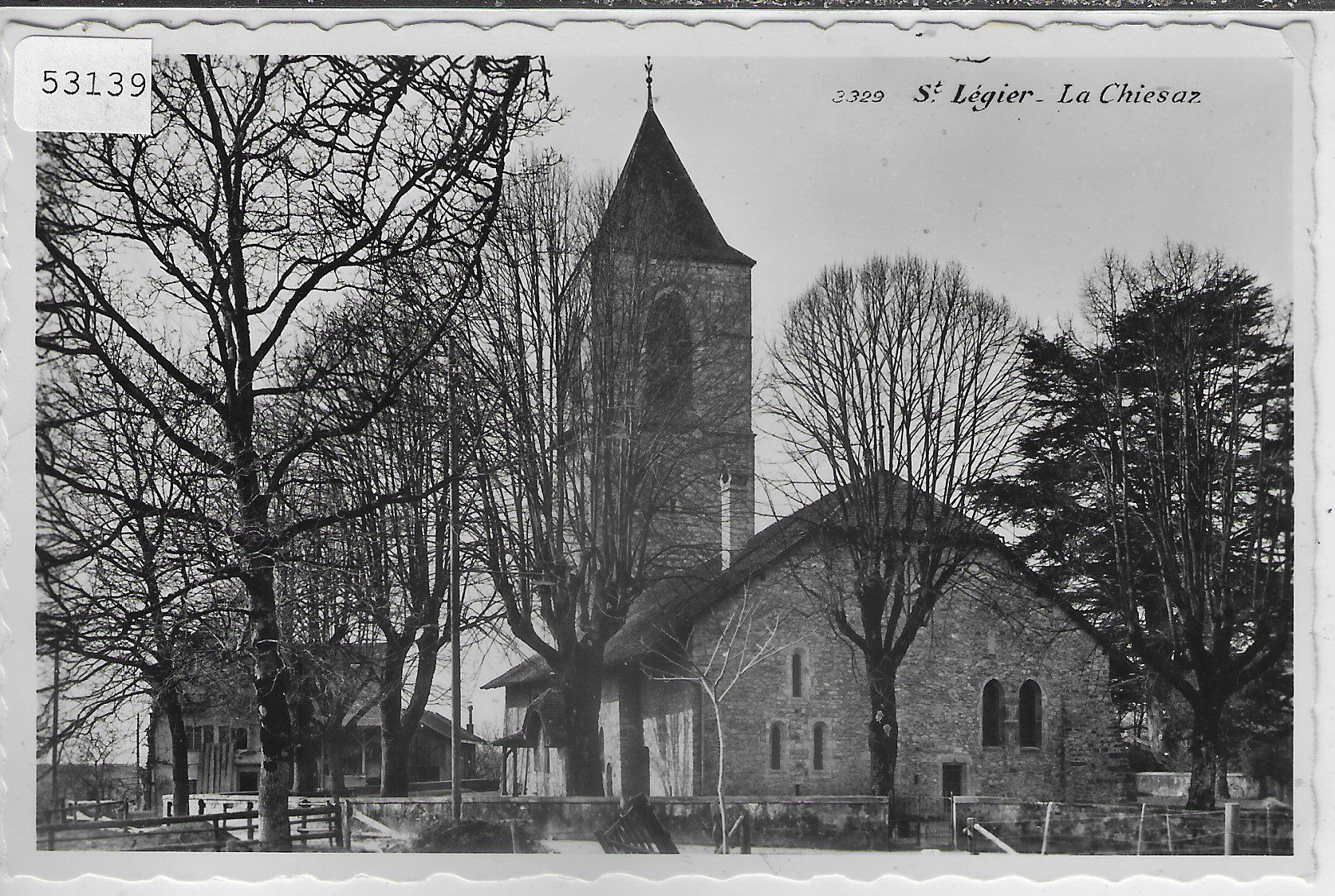 Cartoline postali: St. Legier - La Chiesuz – Usato da Ettingen venduto da Kartenplanet