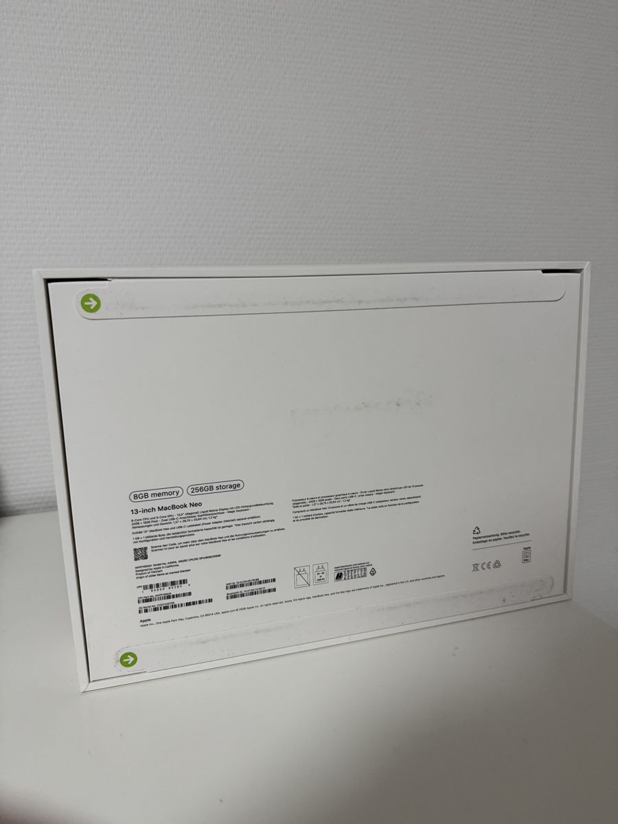 Apple Notebook: MacBook Neo Indigo 256GB NEU! – Nuovo e nell'imballaggio originale da Büron venduto da Sasho_wrst 3