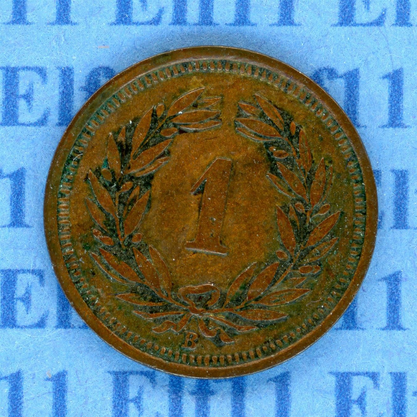 Tutti le monete: CHF___0.01 1910 ss-vz 1 Rappen – Usato da Widnau venduto da Elf11 1