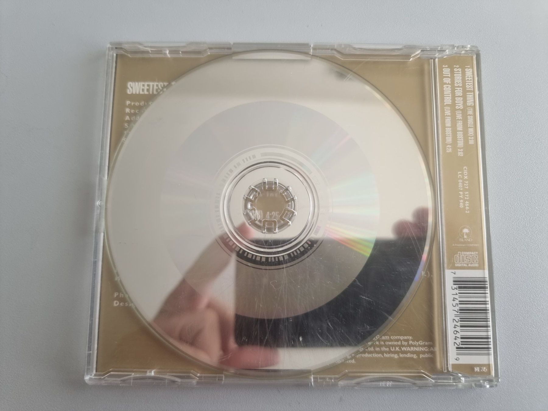 CD: CD U2 - Sweetest Thing Single Maxi Rarität – Usato da Schaffhausen venduto da Kellerrassel 1