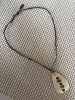 Kette mit Straussen Eierschale