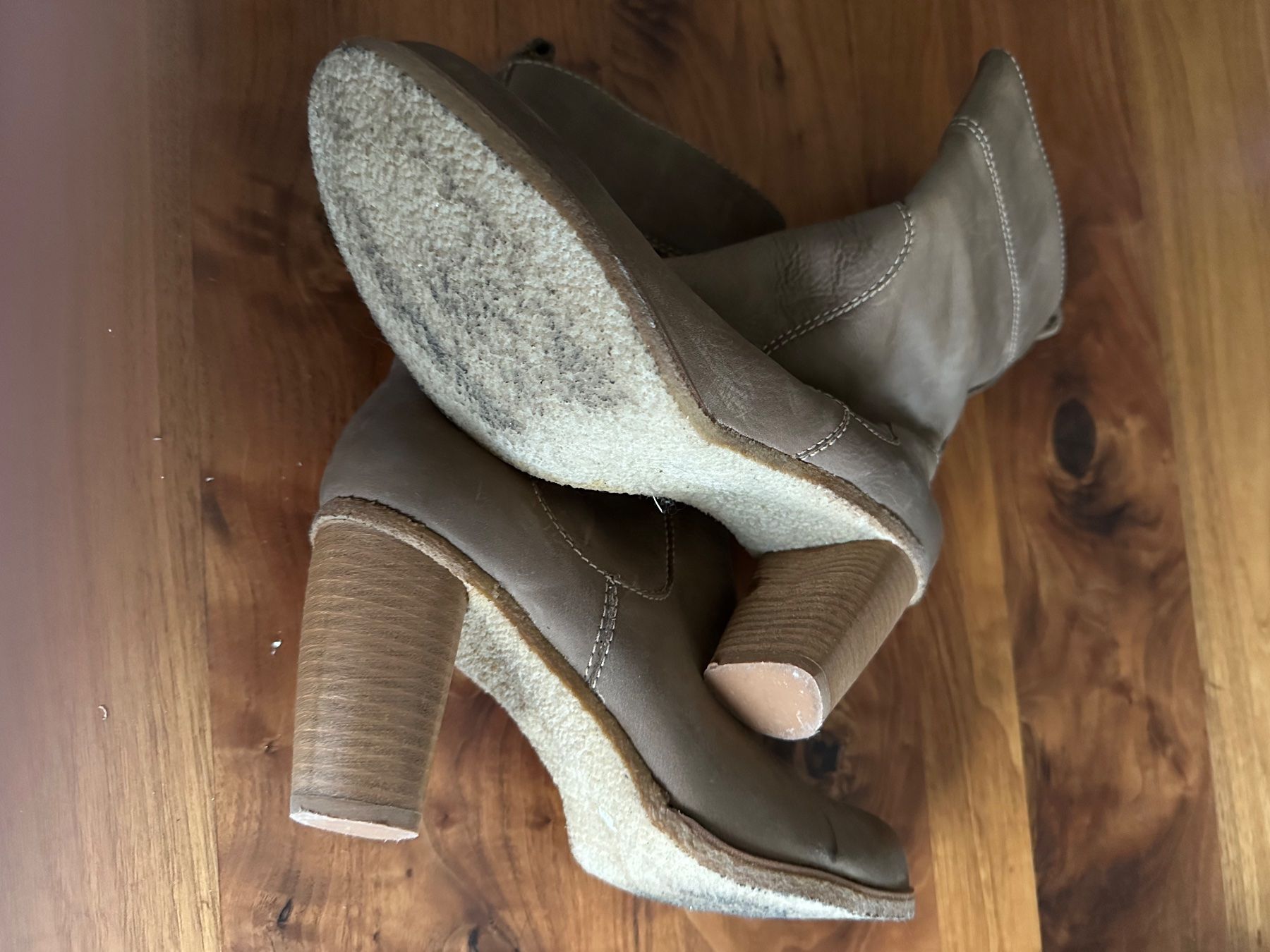 Cooper Scarpe da donna: Stiefeletten Candice Cooper, Gr. 39, hellbraun – Nuovo (secondo la descrizione) da Mollis venduto da springcreek 2