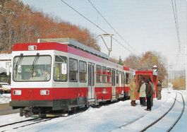 Neuer Pendelzug BDe 4/4 Waldenburgerbahn