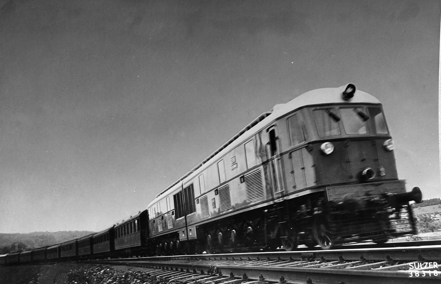 Cartoline postali: SULZER, Eisenbahn, Lokomotive, Winterthur – Usato da Frauenfeld venduto da Merk52