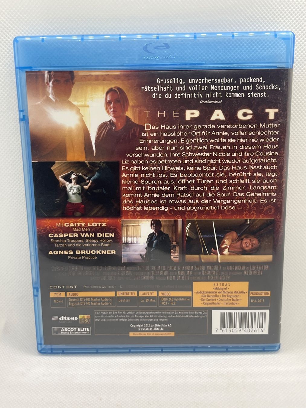 Tutti i DVDs: The Pact - Blu-ray - Horror – Usato da Hinterkappelen venduto da Kim1992 1