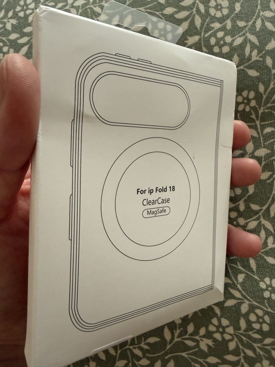 Cover & Protezioni schermo: Coque transparente MagSafe pour iPhone Fold 18 neuve – Nuovo e nell'imballaggio originale da Lausanne venduto da Licio7 1