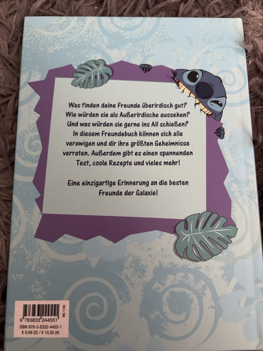 Bücher: Freundschaftsbuch Stitch – Neu und originalverpackt aus Benglen von ani_05 1