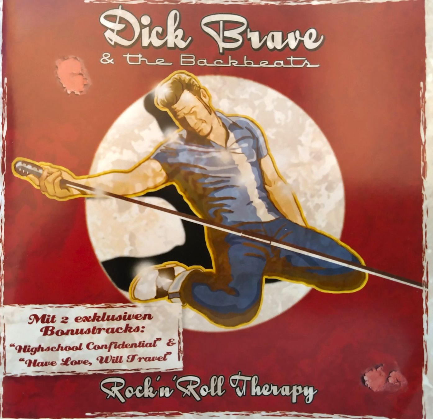 CD: Dick Brave & The Backbeats - Rock'n'Roll Therapy / CD 2011 – Usato da Bellach venduto da JingleJerry