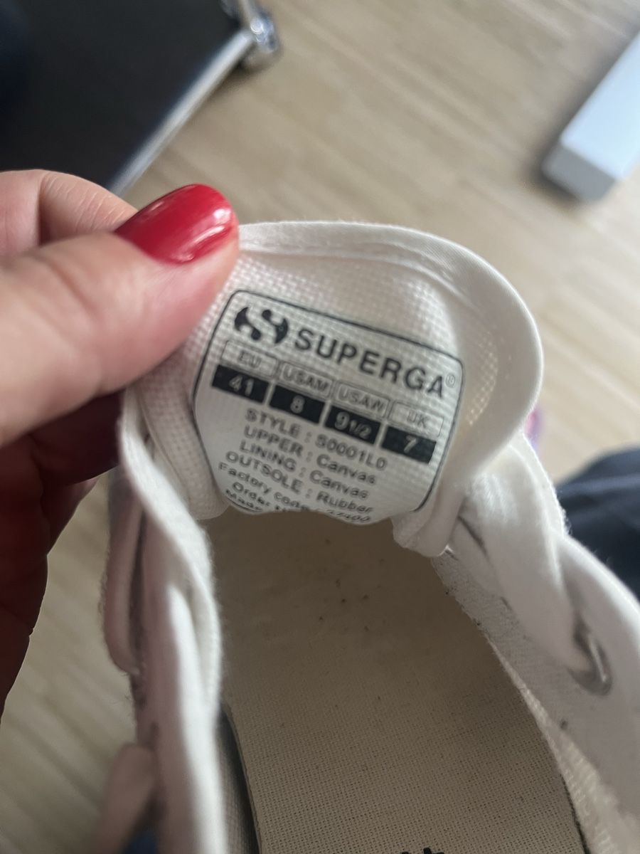 Superga Damenschuhe: Superga Damen Sneaker Weiss Grösse 41 – Gebraucht aus Zürich von Abi220322 3