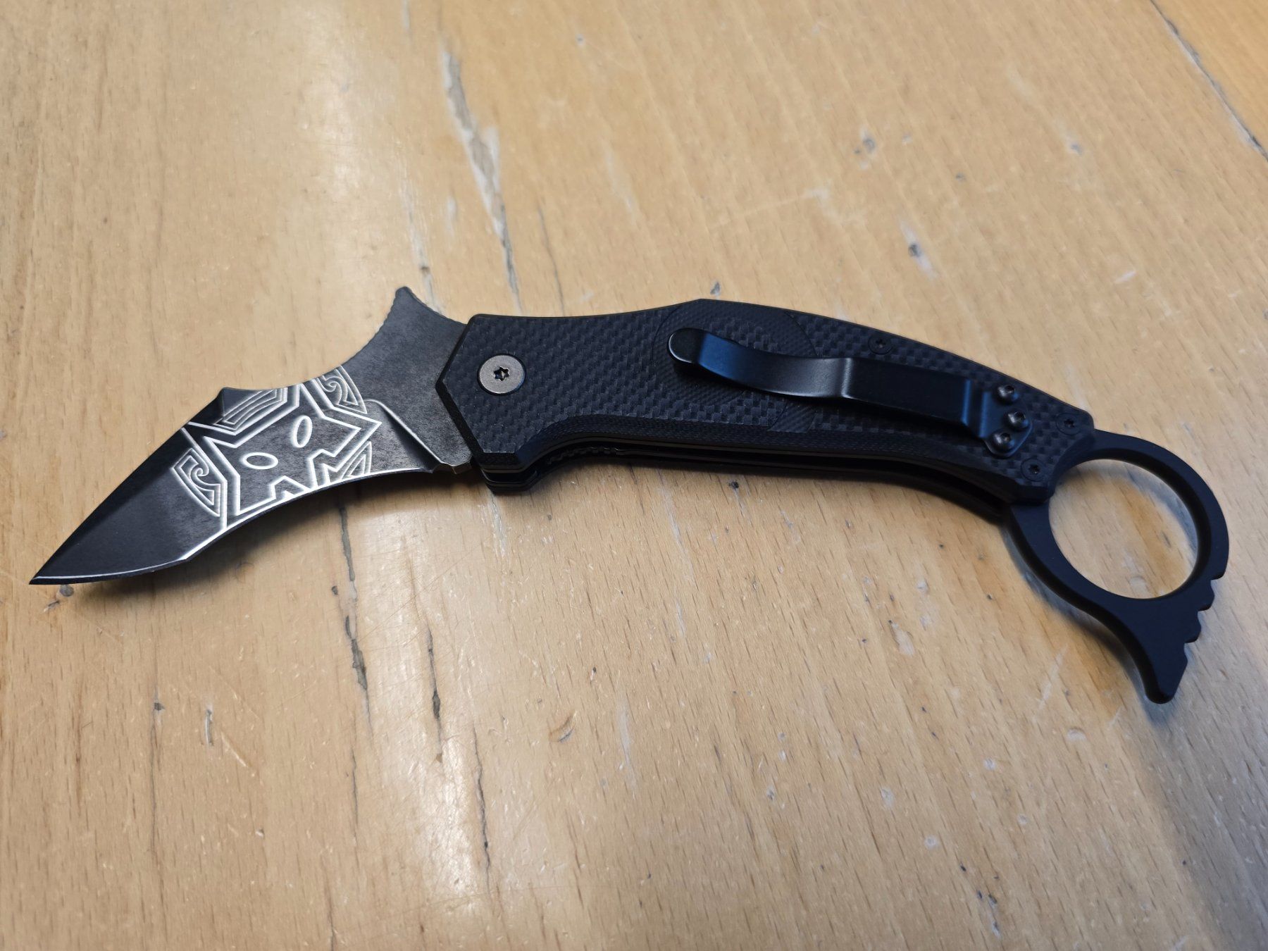 Taschenmesser: Fox Knives - Moa Folder G10 All Black FX-653 – Neu (gemäss Beschreibung) aus Ettingen von 1025andreas 1