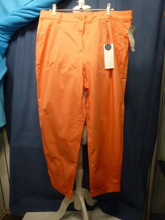 RAFFAELLO ROSSI HOSE ORANGE PETER HAHN GR 42 COTTON NEU