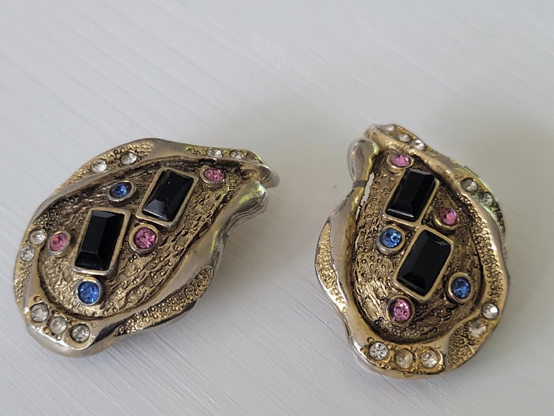 Orecchini pendenti & Orecchini a lobo: Vintage Ohrringe | Modeschmuck | Retro-Stil – Usato da Zürich venduto da HelloSunshine8048
