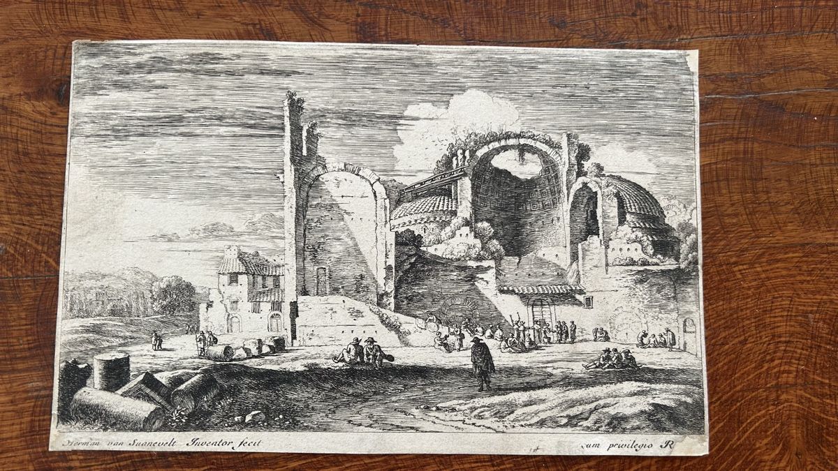 Dipinti: Radierung Hermann van Svanefeldt – Usato da Riedholz venduto da Frettchen63