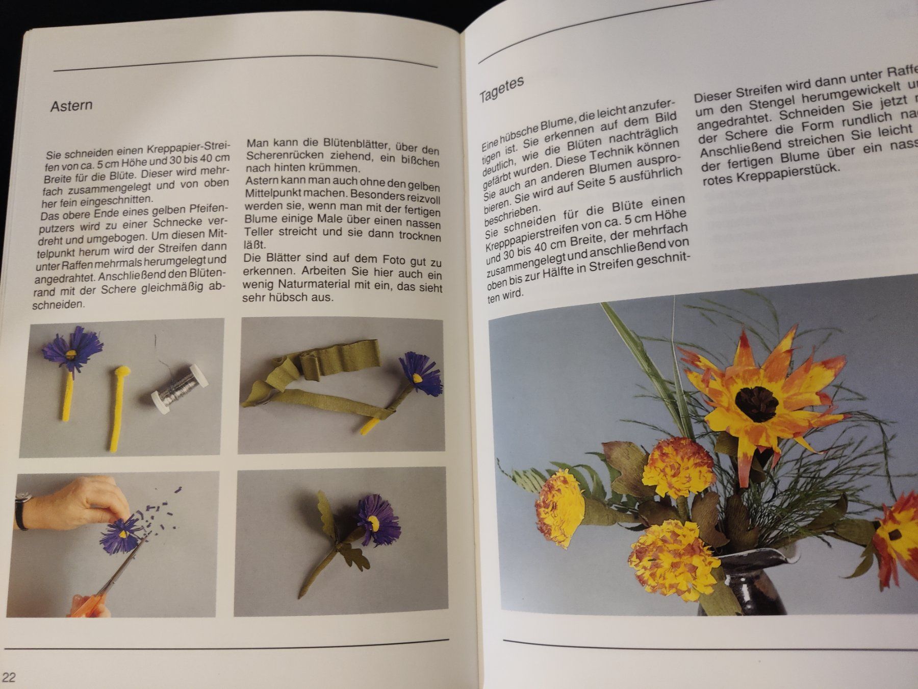 Libri: * Papierblumen aus Krepp / Topp 1992 - Inge Walter – Usato da Muttenz venduto da Negnuja 3