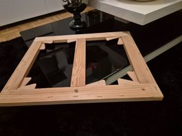 Cadre en bois massif, idéal pour vos projets créatifs!