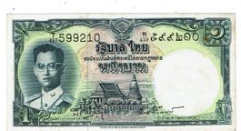 Thailand 1 Baht 1958 A-UNZ King Rama Serie 6 Serie T467