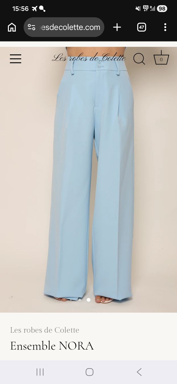 Lotti di vestiti: Ensemble tailleur Nora bleu – Nuovo (secondo la descrizione) da Lausanne venduto da aur_2h6t 3