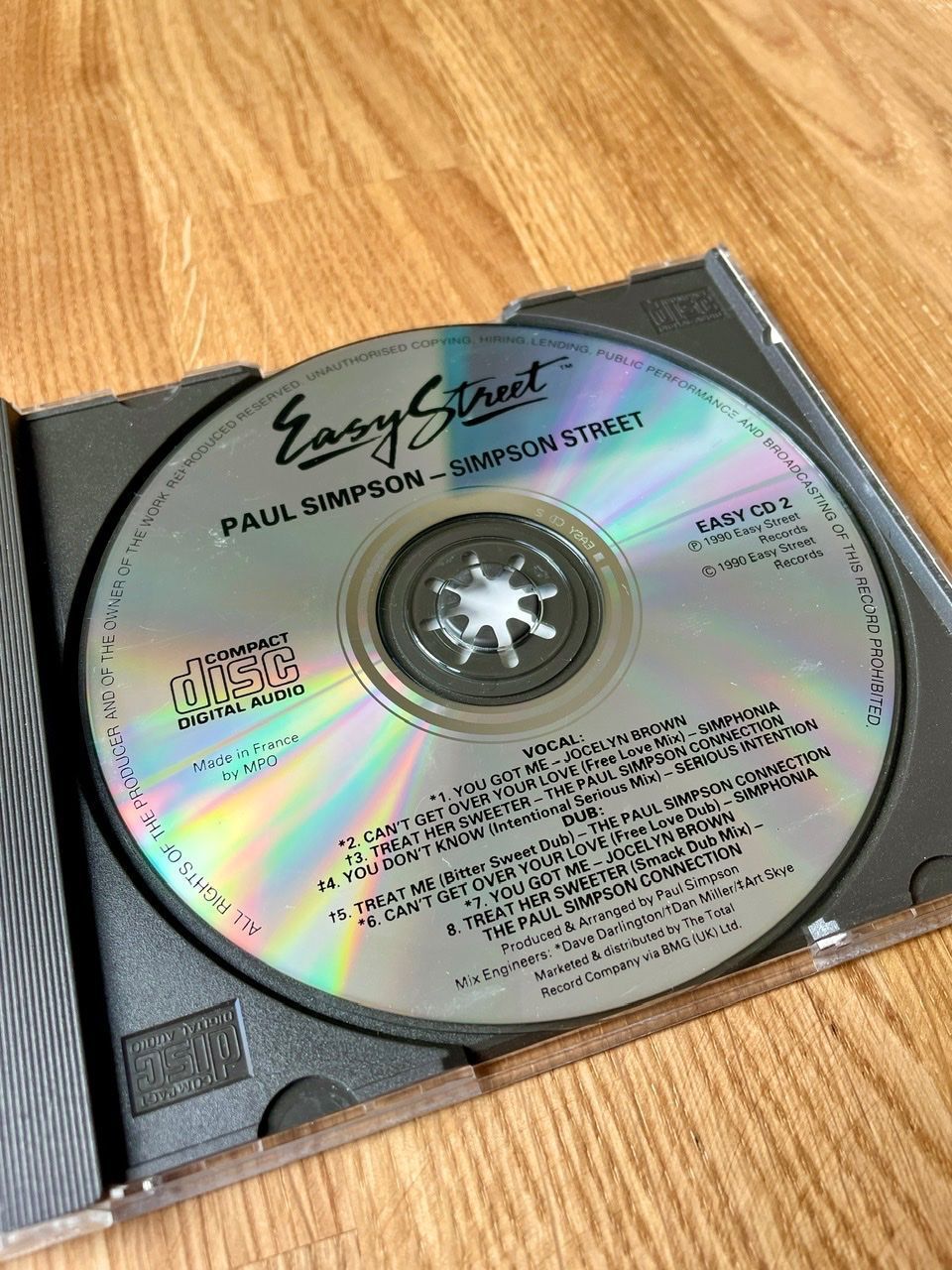 CD: Paul Simpson Simpson Street CD – Usato da Basel venduto da ece2108 3