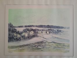 Lithographie de Yoki