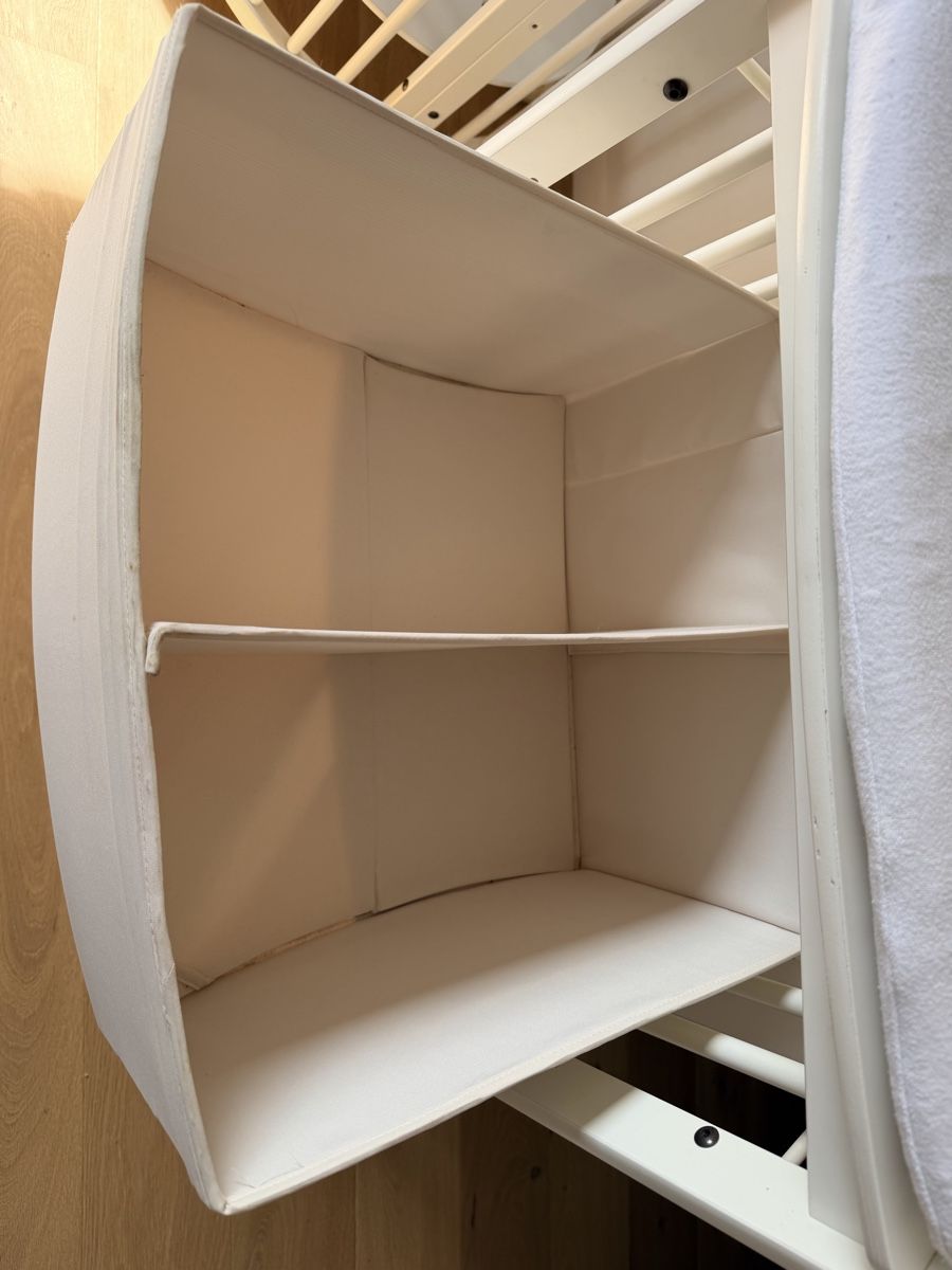 Stokke Fasciatoi & Accessori: Stokke Care - Changing Table white with storage used – Usato da Neuheim venduto da marshphi 4