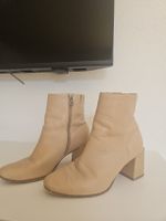 Stiefeletten Leder beige Grösse 37 gebraucht