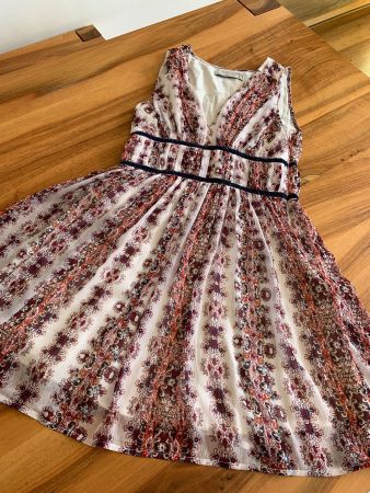 ABERCROMBIE & FITCH romantisches Kleid ärmellos Gr. 36/S