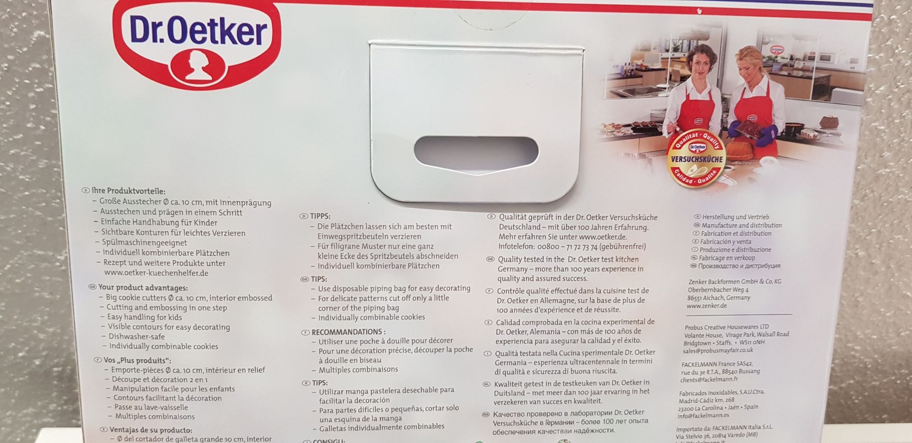 Teglie da forno: neue Ausstechformen von Dr. Oetker Plätzchen-Puzzle – Nuovo e nell'imballaggio originale da Zürich venduto da sb_t28m 2