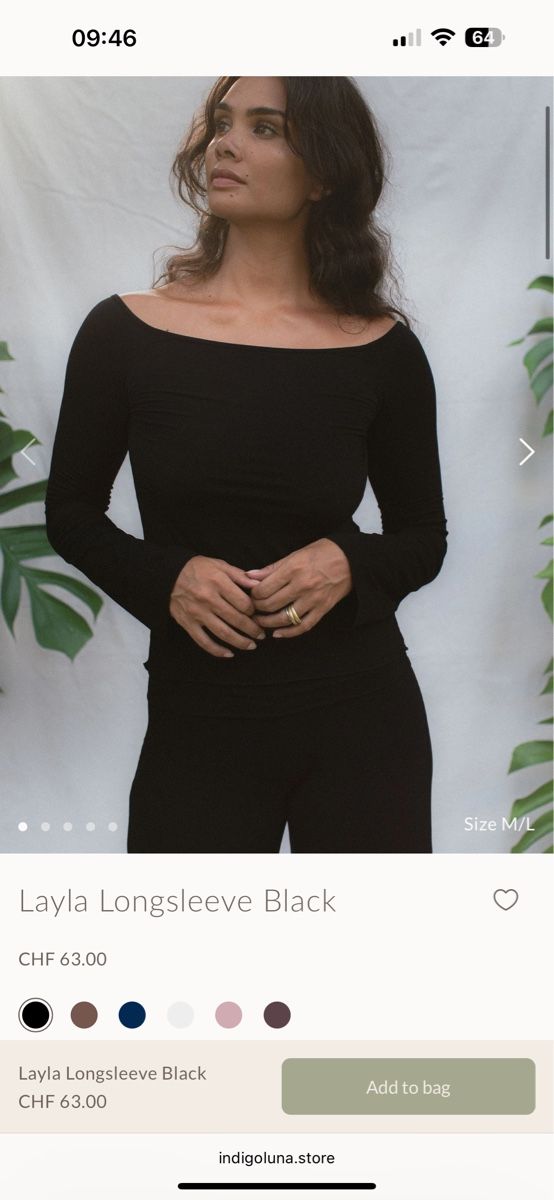 Tops: Indigo Luna Layla top – D'occasion à Confignon par mel_9m6w