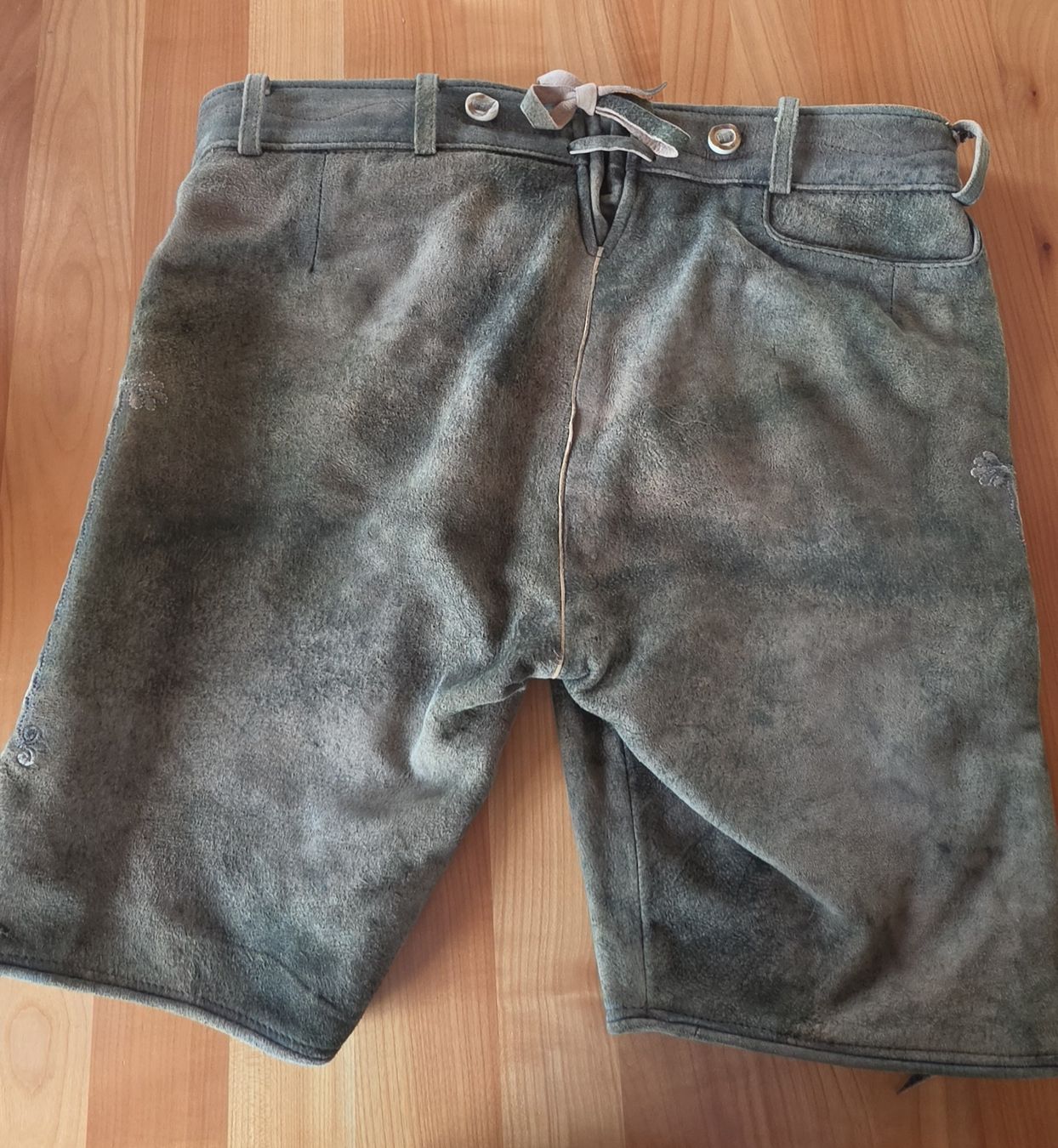 Pantaloni: Trachten-Lederhose Gr 50/52 – Usato da Dachsen venduto da RAKEHEHA 4
