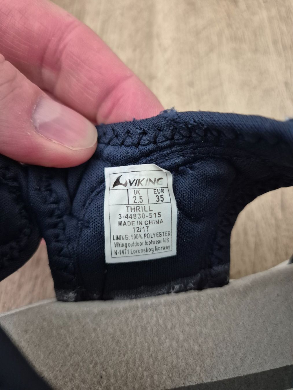 Viking Scarpe per ragazzi: Trekking Sandalen Viking | Grösse 35 – Usato da Thalwil venduto da Aljbaba 5