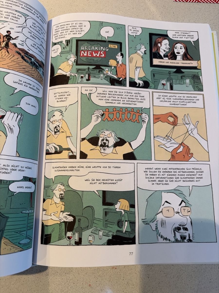 Fumetti: Yuval Noah Harari - Sapiens der Aufstieg – Usato da Luzern venduto da Piaggio-Ciao 1