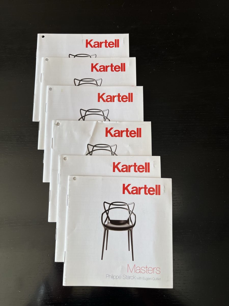 Kartell Sedie: Chaises Masters Kartell by Philippe Starck – Usato da Lausanne venduto da joltei 3