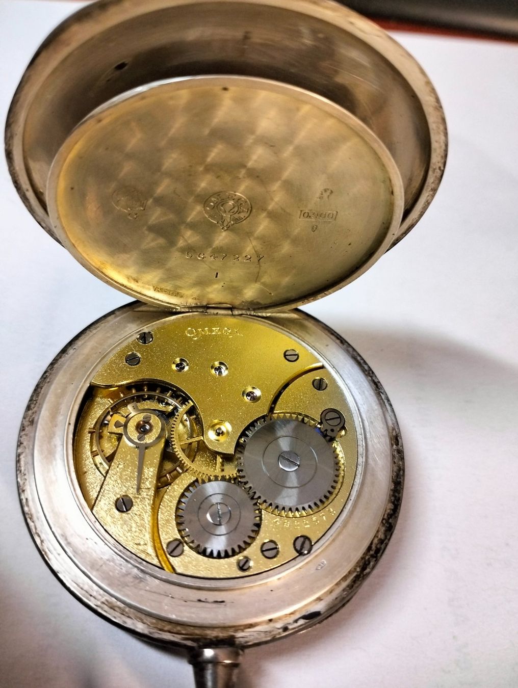 Omega Orologi: TASCHENUHR OMEGA 900 SILBER – Usato da Ennetmoos venduto da brunhildenb 3