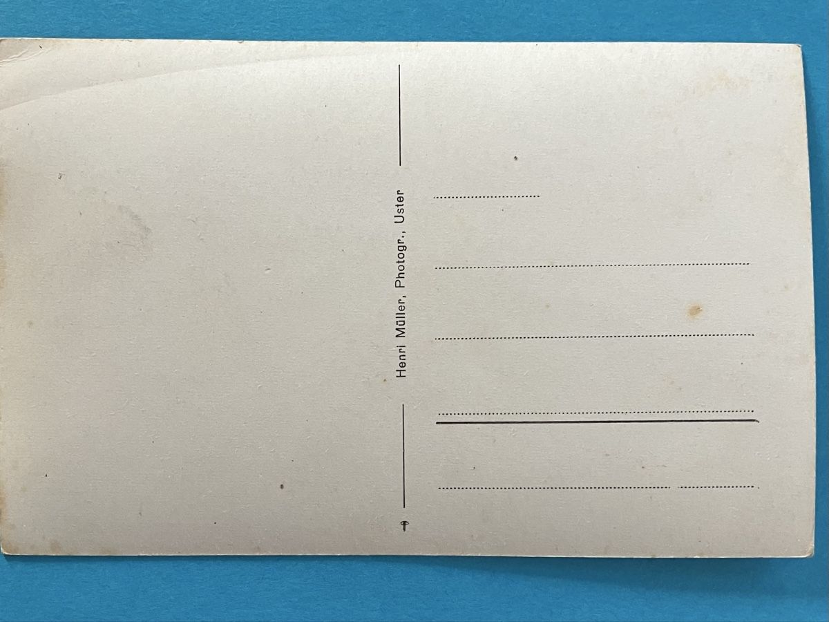 Cartoline postali: Uster - Kirche und Schloss - Original Vintage Ansichtskarte – Usato da Bauma venduto da Baumer71 1