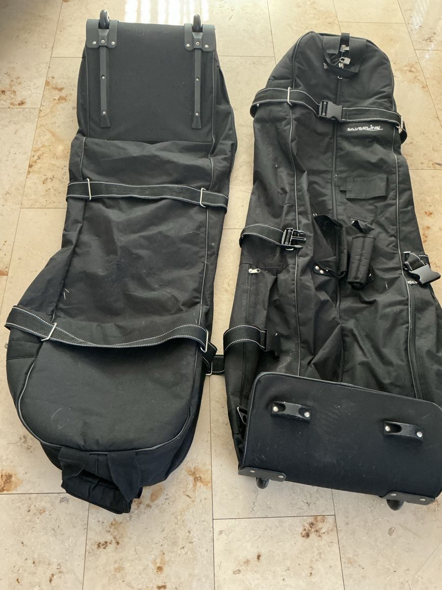 Sacs: 2x Golfbag mit Rollen Schwarz  – Neuf (Voir description) à Bottighofen par klurmani