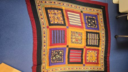 Foulard Chasmere/Silk neuwertig 135/135