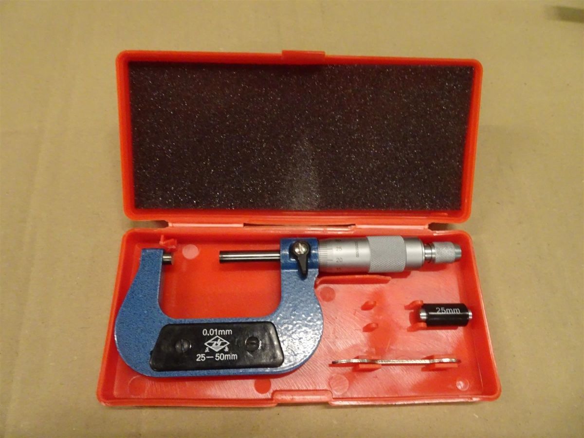Misurare: %neuer Mikrometer 25-50mm – Nuovo e nell'imballaggio originale da Necker venduto da liq24