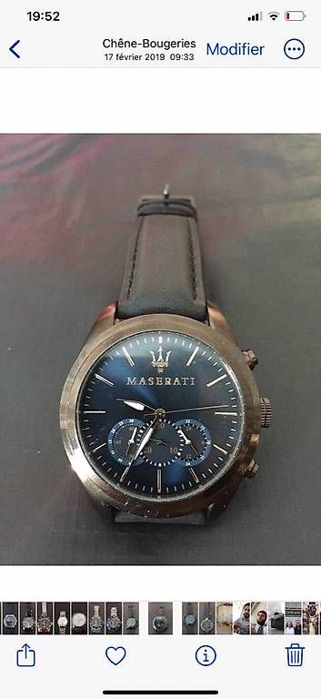 Orologi: À vendre montre Maserati – Usato da chene-bougeries venduto da magique1