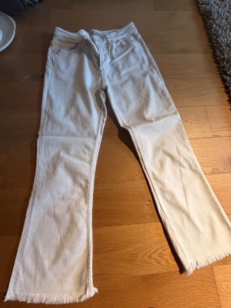 Marc O'Polo Kiruna Cropped Flared Jeans W29 L32 weiss .