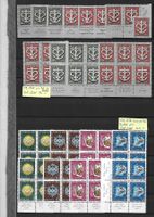 SM 1945 + 1948 ** Restlot teils mit Tab Kat: CHF 153.-