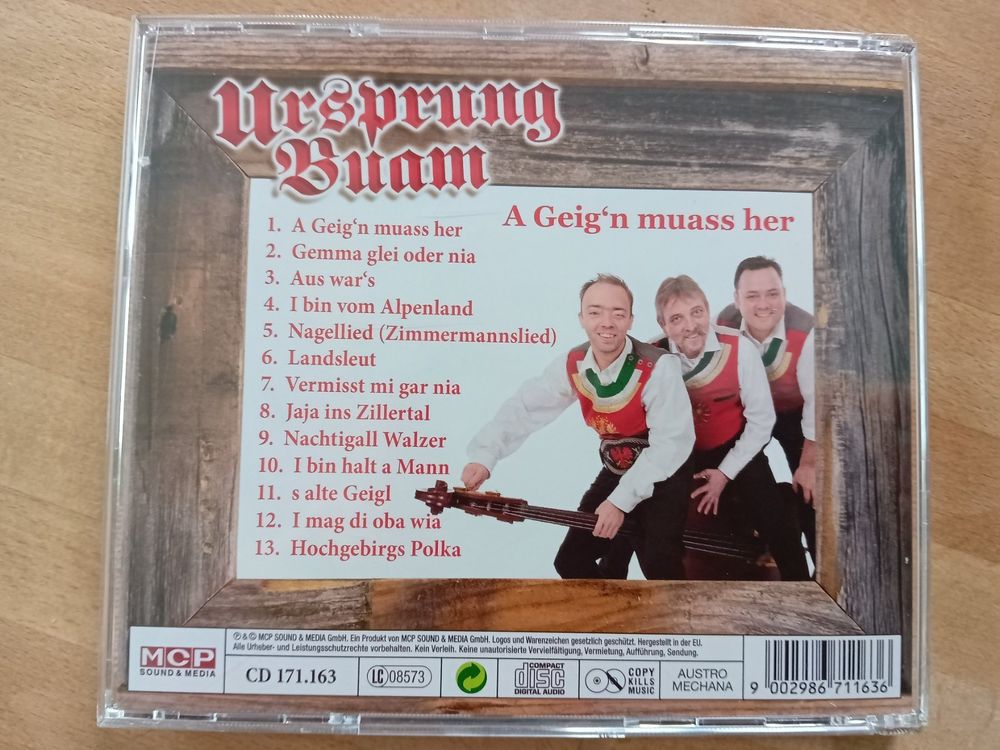 CD Ursprung Buam | Kaufen Auf Ricardo