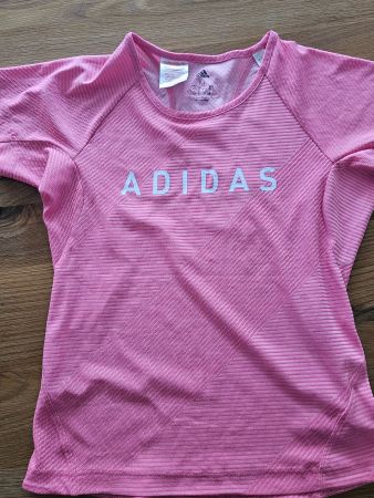 Adidas Sportshirt pink Gr. 146-152
