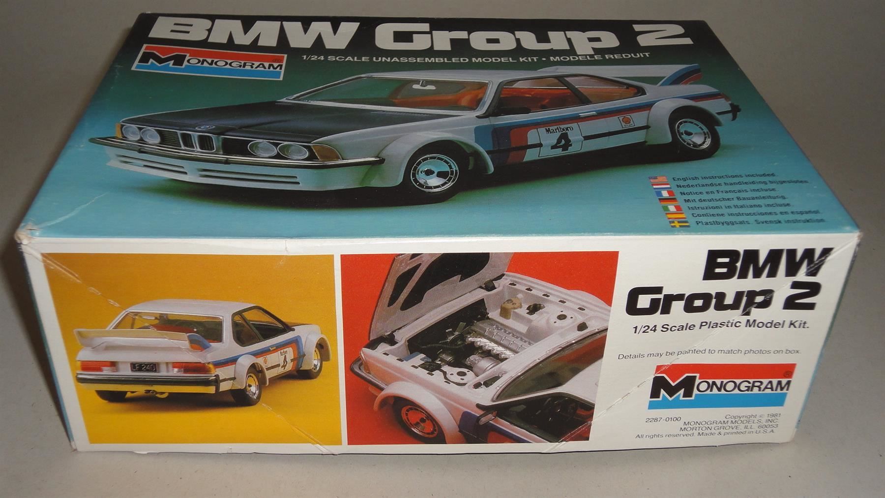 Kit di modellismo & Modellini statici: MONOGRAM BMW 635 CSi Group 2 1:24 – Nuovo (secondo la descrizione) da Frümsen venduto da Malibu69 2