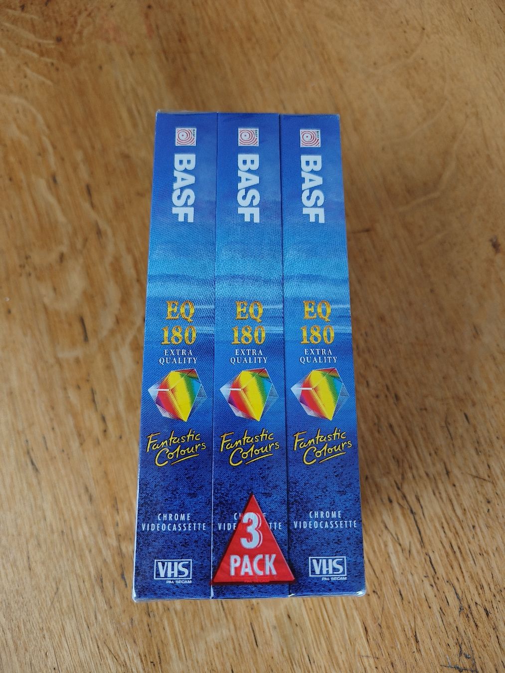 Leerkassetten: Emtec BASF EQ 180 VHS Kassetten, 3er Pack, Originalverpackt – Neu und originalverpackt aus Hitzkirch von Macaco10 1